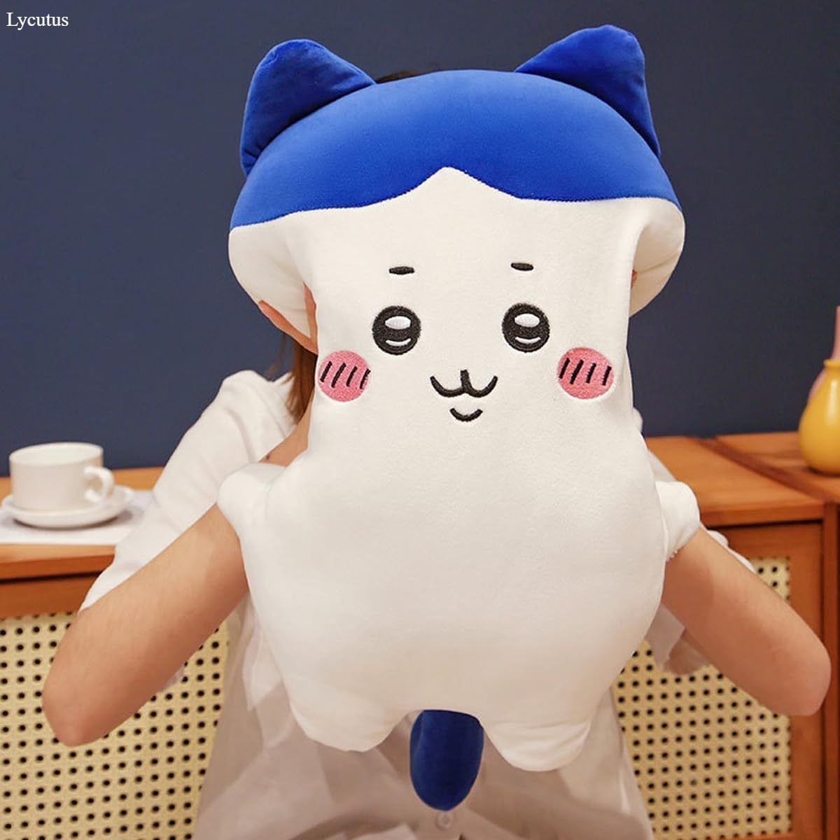 Amazon.co.jp: ハチワレ ぬいぐるみ 特大 巨大 BIG ちいさくてかわいい